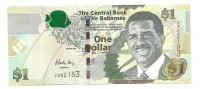 Багамские острова.  Банкнота  1 доллар. 2008 год.  UNC. 